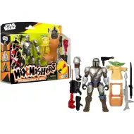 Transformers: Mix Mashers Deluxe Mandalorian și Grogu figură cu accesorii - Hasbro