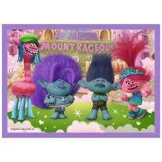Trolls 3: Puzzle set 4 în 1 - Trefl imaginea 2
