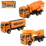 Truck: Vehicule de construcție metalice în diferite variante de 19cm.