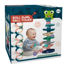 Turnul cu Bile: Traseu vesel cu animale pentru bile în mai multe variante 73x22cm 1buc imaginea 3