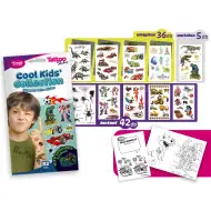 TyToo: Set de abțibilduri pentru tatuaje Colecția Cool Kids