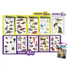TyToo: Set de abțibilduri pentru tatuaje Colecția Cool Kids imaginea 3