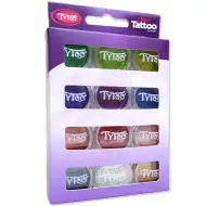 TyToo: Set de glitter culori de bază 12x2,5 ml