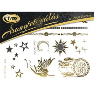 TyToo: Set de tatuaje aurii 21x15cm - capcană pentru vise, zână