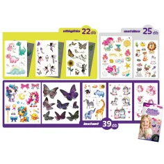 TyToo: Set de tatuaje cu abțibilduri Cuties & Beauties imaginea 2
