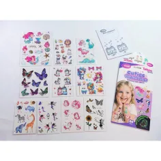 TyToo: Set de tatuaje cu abțibilduri Cuties & Beauties imaginea 4