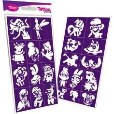 Tytoo: set de șabloane MagicToon, 23 piese
