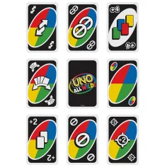 UNO: All Wild! - Joc de cărți nebun - Mattel imaginea 3