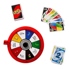 UNO Spin - Mattel imaginea 2