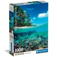 Vacanță pe insulă cu puzzle HQC de 1000 de piese - Clementoni