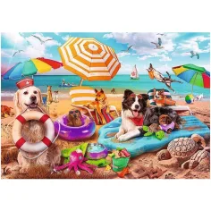 Vacanță puzzle 2x500 de piese - Trefl imaginea 2