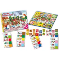 Învăţ să fac cumpărături, joc de societate în 4 limbi - D. Toys