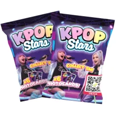 Vedetele K-Pop: fotocarduri surpriză - set de 6 bucăți