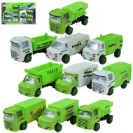 Verzare Auto: Set de 10 camioane de colectare a deșeurilor