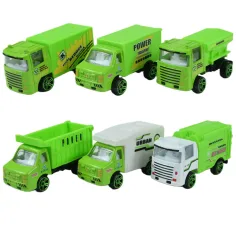 Verzare Auto: Set de 10 camioane de colectare a deșeurilor imaginea 3
