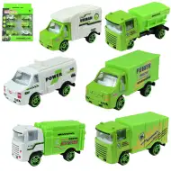 Verzare Auto: Set de 6 camioane de colectare a deșeurilor