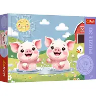 Viață rurală fericită puzzle 30 piese – Trefl