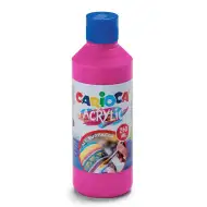 Vopsea acrilică 250ml roz - Carioca