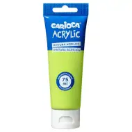 Vopsea acrilică Acrylic 75ml, culoare verde deschis - Carioca