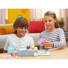 Washy Friends: Color Reveal cu 3 figurine de cățeluși, jacuzzi și accesorii. imaginea 3