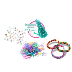 WeCool: Set pentru crearea brățărilor DIY cu elastice și mărgele, într-un recipient tip pahar. imaginea 3