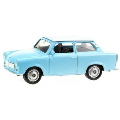 Welly: Mașinuță metalică Trabant, model disponibil în mai multe variante, scară 1/64 imaginea 3