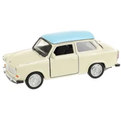 Welly: Model de mașină mică Trabant 601 din metal, disponibil în mai multe variante, 11 cm imaginea 2