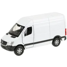 Welly: Model de mașinuță din metal Mercedes-Benz Sprinter, disponibil în mai multe variante, 11 cm imaginea 4