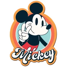 Wood Craft: Disney - Retro Mickey Mouse puzzle din lemn premium de 160 de piese - Trefl imaginea 3