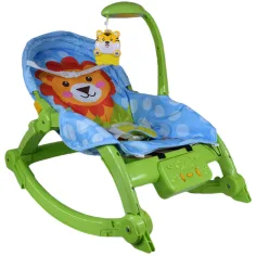 YaYaYa: Scaun balansoar vesel cu sunete de animale imaginea 6