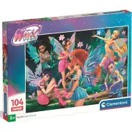 Zânele Winx Club Puzzle Super 104 piese - Clementoni