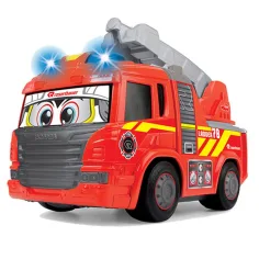 ABC Fredy Fire mașină de pompieri cu sunete și lumini 25cm - Simba Toys imaginea 3