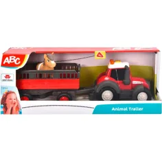 ABC Massey tractor de transport pentru animale cu cal - Simba Toys