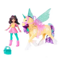 Academia Unicornilor: Aripi fermecate - set Ava și Leaf - Spin Master imaginea 3