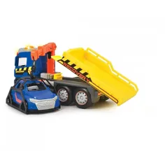 Action Truck Ambulanță auto cu sunete și lumini 26cm - Dickie Toys imaginea 2