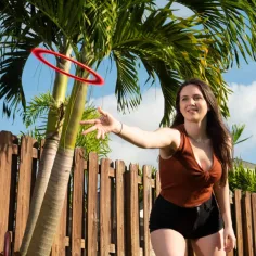 Aerobie: Sprint Ring frisbee 25 cm în mai multe variante 1buc imaginea 3
