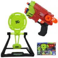 Air Blaster: EVA pistol cu gloanțe de ​​burete cu tinta si cartuse 19x14cm