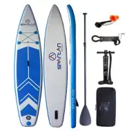 Albastru-alb SP-335 SUP Stand Up Paddle set 335cm - Spartan