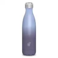 Albastru deschis-mov sticla de apa metalica cu pereti dubli 500ml