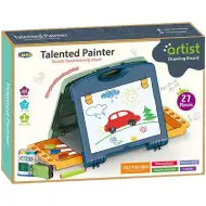 Albastru față-verso tablă desen set 27 bucăți