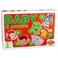  Puzzle Baby cu animale