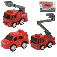 Alloy Car: Mașină de pompieri în diverse versiuni 5cm
