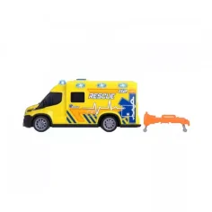 SOS Iveco mașină de salvare cu sunet și lumină de 18cm - Dickie Toys imaginea 3