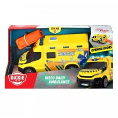 SOS Iveco mașină de salvare cu sunet și lumină de 18cm - Dickie Toys