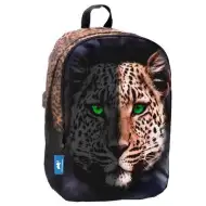 Animal Planet rotund leopard rucsac, ghiozdan 32x15x45cm