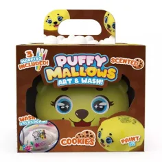 Animal pufos din marshmallow: Cookies - galben