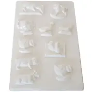 Animale de casă formă gips