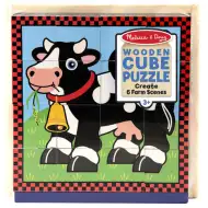 Animale de casă lemn puzzle - Melissa &amp; Doug