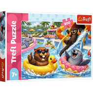 Animale în vacanță puzzle de 200 de piese - Trefl