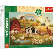 Animale la fermă puzzle Maxi 24 piese - Trefl